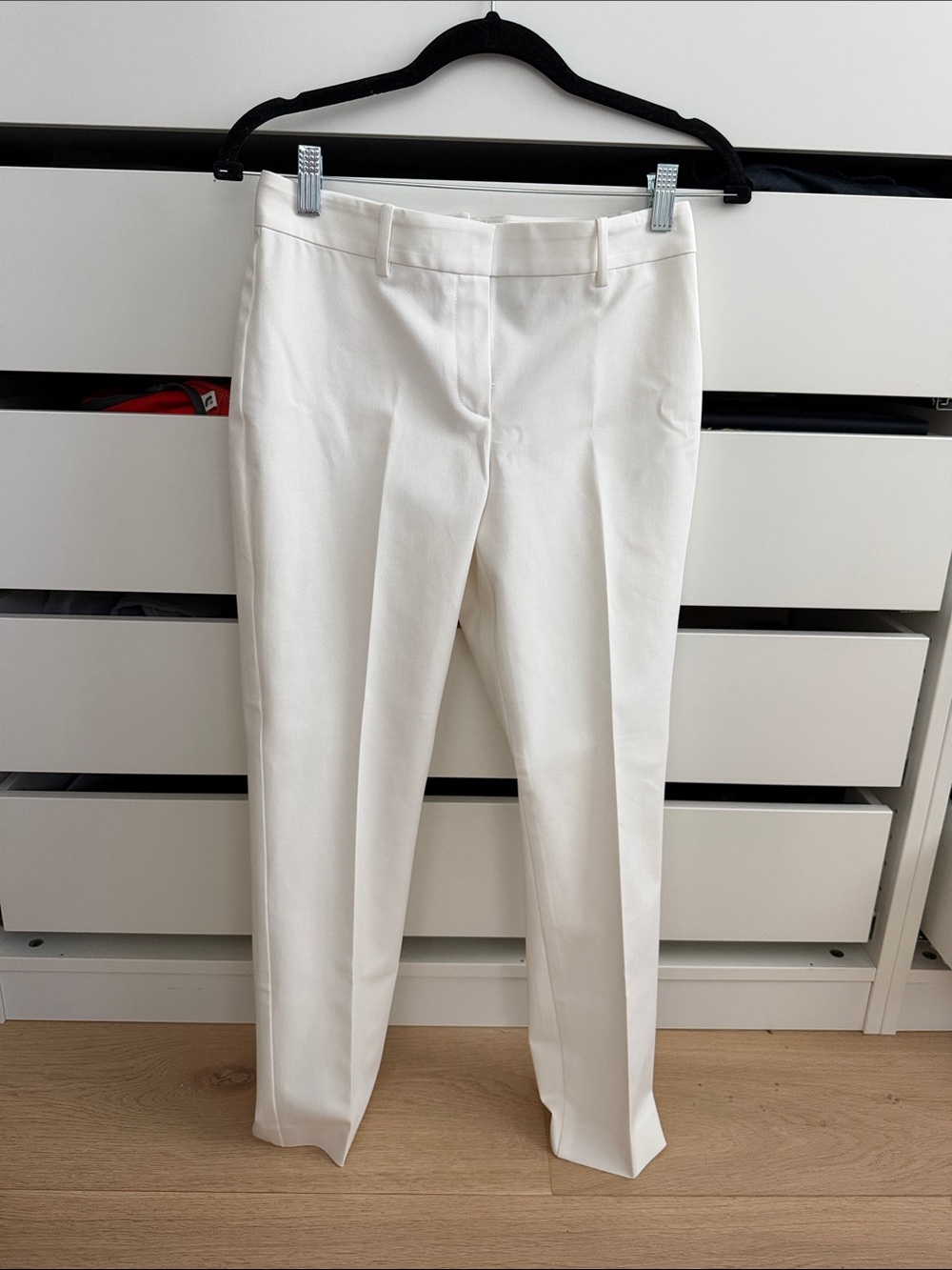 Theory Women's White Tailored Trousers